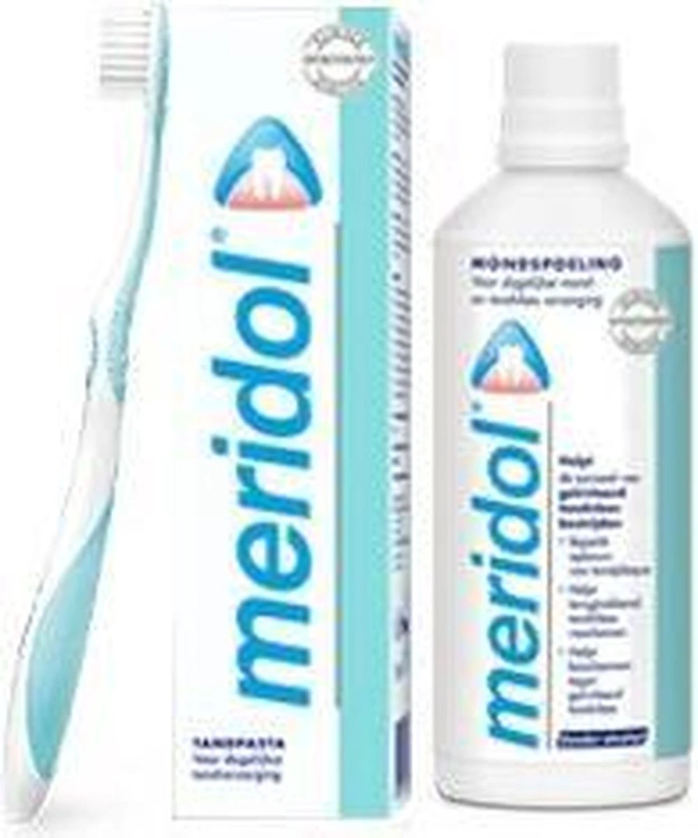 6x Meridol Tandvlees Mondspoeling 400 Ml 4 6x Meridol Tandvlees Mondspoeling 400 Ml - Afbeelding 2