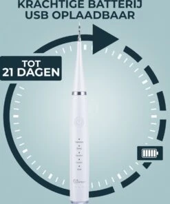 Merkloos Tandsteen Verwijderaar Elektrisch – Tandenborstel Opzetstukken - Tandarts Spiegel - 5 Standen -Wit -Gillette Winkel 1001x1200 2