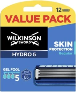 Wilkinson Sword Hydro 5 - 12 Stuks - Scheermesjes - Skin Protection Regular