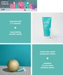 Jolly - Lichaamsontharingscrème - Voordeelverpakking 4 X 200 Ml -Gillette Winkel 1002x1200 8