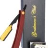 Premium Shavette Open Scheermes Met 20 Scheermesjes - Straight Razor Kappersmes - Barbiersmes - Cut Throat Razor Nekmes - Klassiek Klap Scheermes - Safety Razor Feather Mes -Gillette Winkel 1003x1200 5