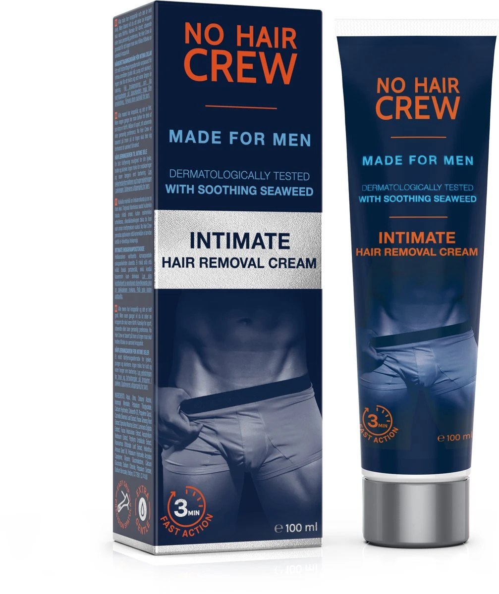 NO HAIR CREW – Premium Ontharingscreme Intieme Delen – Ontharing Mannen – 100 Ml - Intimate Hair Removal Cream - Ontharen Eraser For Men Zone Intiem Voor Man Genitalien 3 NO HAIR CREW – Premium Ontharingscreme Intieme Delen – Ontharing Mannen – 100 Ml - Intimate Hair Removal Cream - Ontharen Eraser For Men Zone Intiem Voor Man Genitalien
