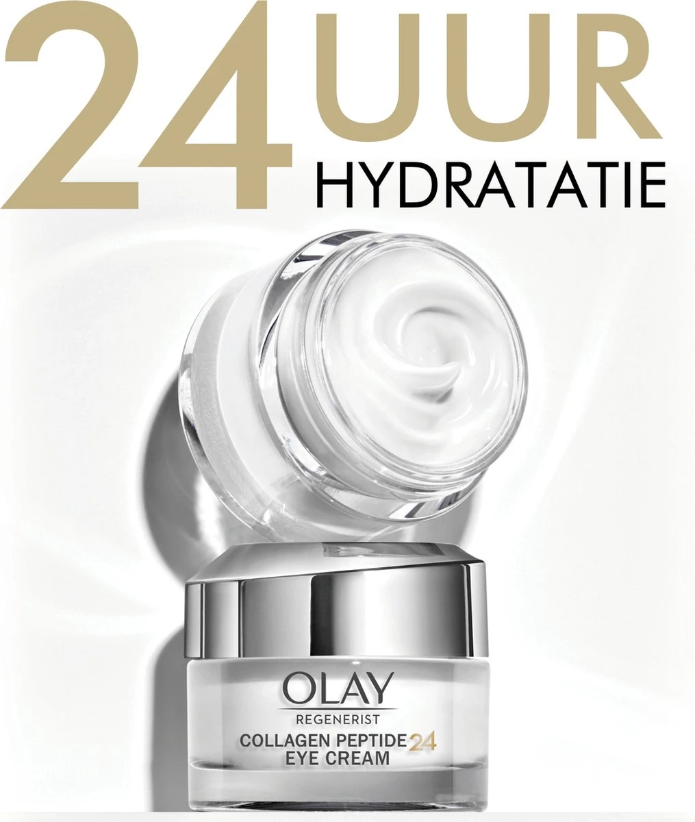 Olay Regenerist Collagen Peptide24 - Oogcrème - Zonder Parfum - 15ml 7 Olay Regenerist Collagen Peptide24 - Oogcrème - Zonder Parfum - 15ml - Afbeelding 5