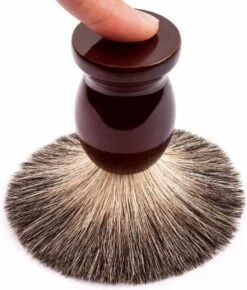 SIMIA™ Duurzaam Premium Scheerkwast - 100% Natuurlijk Haar - Zacht En Soepel - Optimale Verdeling Scheerschuim - Bruin 9 SIMIA™ Duurzaam Premium Scheerkwast - 100% Natuurlijk Haar - Zacht En Soepel - Optimale Verdeling Scheerschuim - Bruin -Gillette Winkel 1022x1200 3