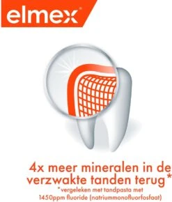 Elmex Anti Cariës Professional Tandpasta 4 X 75ml - Voordeelverpakking 18 Elmex Anti Cariës Professional Tandpasta 4 X 75ml - Voordeelverpakking -Gillette Winkel 1023x1200