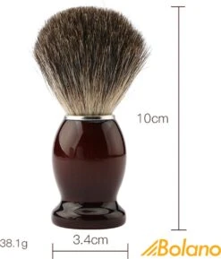 Bolano® Premium Duurzaam Scheerkwast Brown Wood - Klassiek Scheerkwast Voor Mannen En Vrouwen - 100% Soepel Haar Voor Een Optimale Verdeling 13 Bolano® Premium Duurzaam Scheerkwast Brown Wood - Klassiek Scheerkwast Voor Mannen En Vrouwen - 100% Soepel Haar Voor Een Optimale Verdeling -Gillette Winkel 1024x1200 4