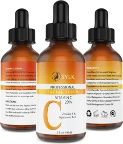 Sylk Vitamine C Serum & Hyaluronzuur Serum | Anti Aging | Anti Rimpel | Gezicht Serum | Gezichtsverzorging | 60 Ml -Gillette Winkel 1026x1200 3