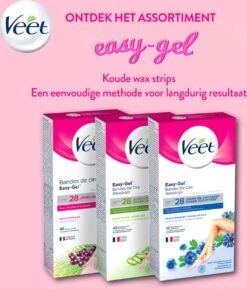 Veet - Ontharingsstrips - Benen & Lichaam - Gevoelige Huid - Easy-Gelwax - 40 Stuks 13 Veet - Ontharingsstrips - Benen & Lichaam - Gevoelige Huid - Easy-Gelwax - 40 Stuks -Gillette Winkel 1027x1200 22