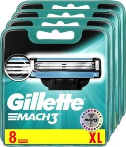 Gillette® Gillette Mach3 - 32 Stuks - Scheermesjes -Gillette Winkel 1028x1200 5