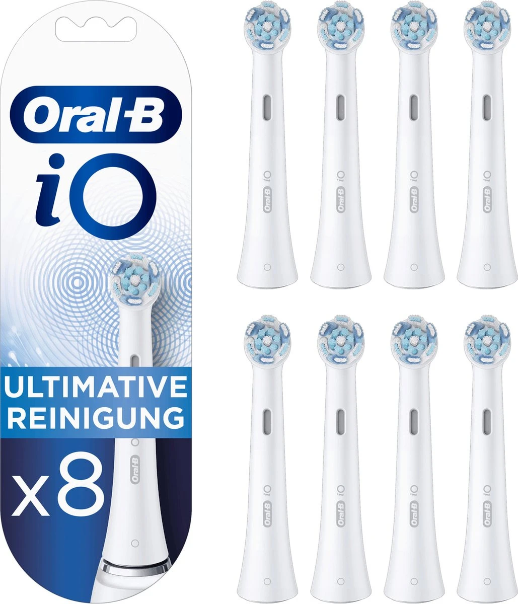 Oral B Oral-B IO Ultimate Clean - Opzetborstels Voor Tandenborstel - Verpakking Van 8 3 Oral B Oral-B IO Ultimate Clean - Opzetborstels Voor Tandenborstel - Verpakking Van 8
