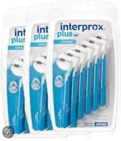 Interprox Plus Conical Tandenstokers - 3 Tot 5 Mm - 3 X 6 Stuks -Gillette Winkel 1031x1200 2