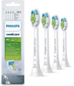 Philips Sonicare W2 Optimal White HX6064/10 - Opzetborstels - 4 Stuks