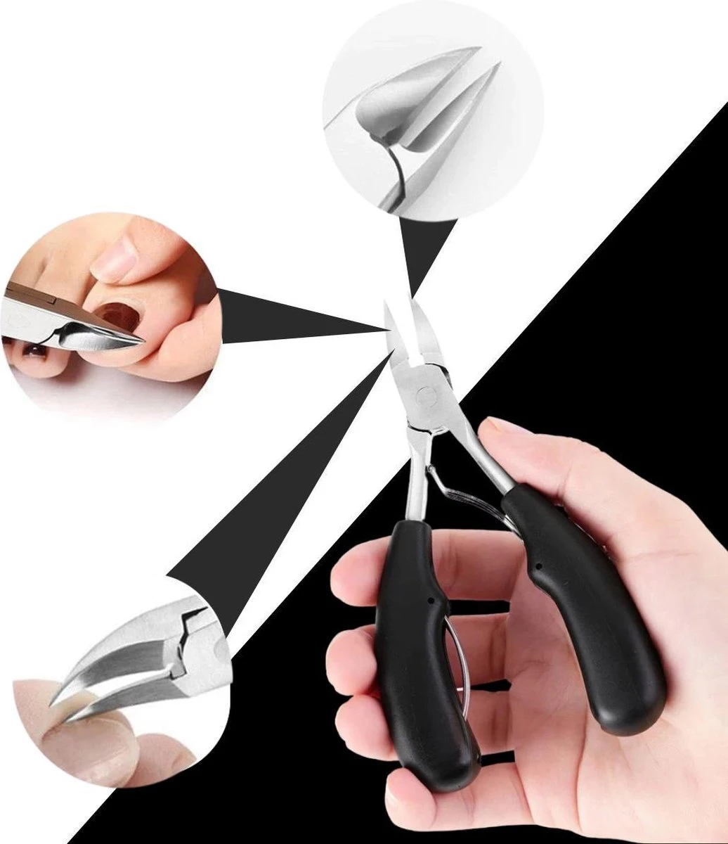 7-delige Pedicure En Manicure Set - Nagelknipper - Pedicureset - Nagelvijl - Nageltang - Kalknagel - Teennagelknipper 8 7-delige Pedicure En Manicure Set - Nagelknipper - Pedicureset - Nagelvijl - Nageltang - Kalknagel - Teennagelknipper - Afbeelding 6