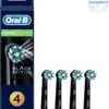 Oral B Oral-B CrossAction Zwart Opzetborstels - 4 Stuks -Gillette Winkel 1038x1200