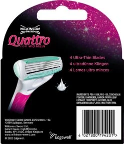 Wilkinson Woman Scheermesjes Quattro Sensitive 4 Stuks -Gillette Winkel 1041x1200 7