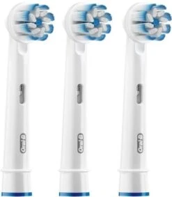 Oral B Oral-B Sensitive Clean Opzetborstels - 3 Stuks - CleanMaximiser -Gillette Winkel 1046x1200