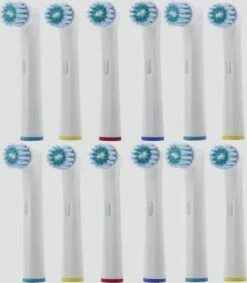 Cosity - Universele Opzetborstels - Geschikt Voor Oral-B - 12 Stuks