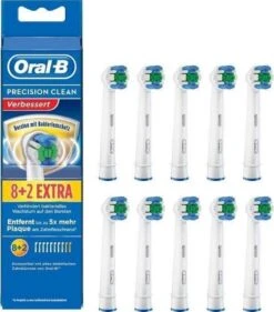 Oral B Oral-B Precison Clean Opzetborstels - 8 +2 Stuks 37 Oral B Oral-B Precison Clean Opzetborstels - 8 +2 Stuks -Gillette Winkel 1054x1200 1