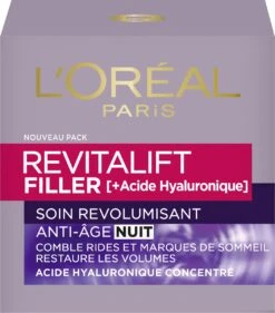 L’Oréal Paris Revitalift Filler Nachtcrème - 50 Ml - Anti Rimpel 37 L’Oréal Paris Revitalift Filler Nachtcrème - 50 Ml - Anti Rimpel -Gillette Winkel 1054x1200 8