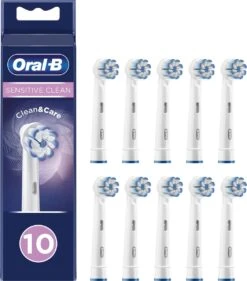 Oral B Oral-B Sensitive Clean - Met CleanMaximiser-technologie - Opzetborstels - 10 Stuks - Brievenbusverpakking -Gillette Winkel 1055x1200