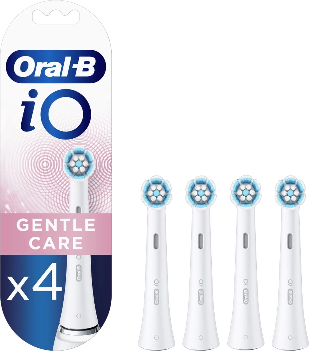 Oral B Oral-B IO Gentle Care Opzetborstels Wit 4 Stuks 3 Oral B Oral-B IO Gentle Care Opzetborstels Wit 4 Stuks
