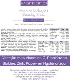 Collageen | Dé Huidserum Van Binnenuit | Met Vitamine C, Riboflavine, Biotine, Zink, Koper En Hyaluronzuur | Draagt Bij Aan De Normale Collageenvorming | Vermindert Rimpels | Verbeterde Huidstructuur | Collageen Poeder Met Vanille Smaak -Gillette Winkel 1060x1200 1
