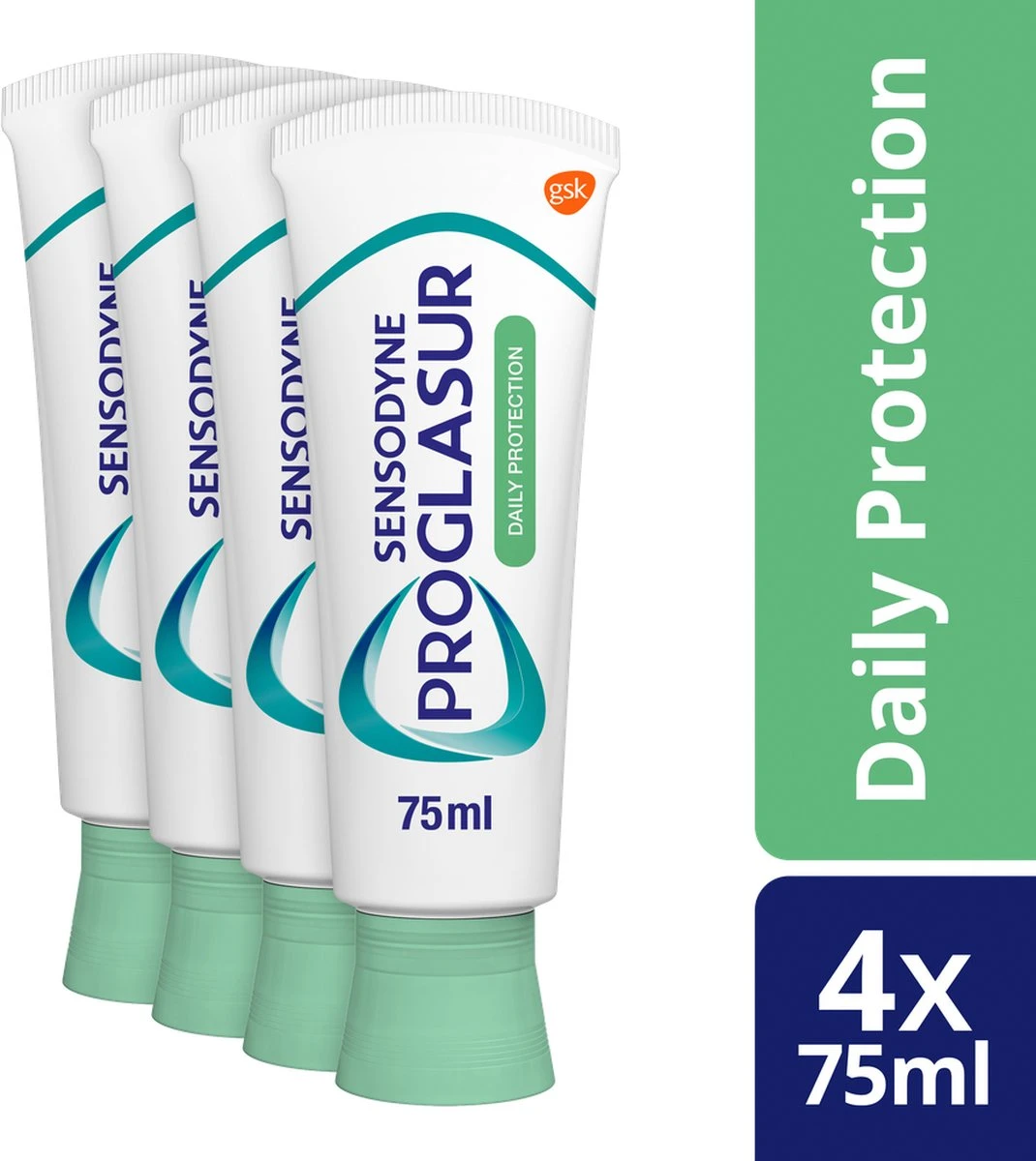 Sensodyne Proglasur Daily Protection Dagelijkse Tandpasta Bij Tanderosie 4x 75ml 3 Sensodyne Proglasur Daily Protection Dagelijkse Tandpasta Bij Tanderosie 4x 75ml