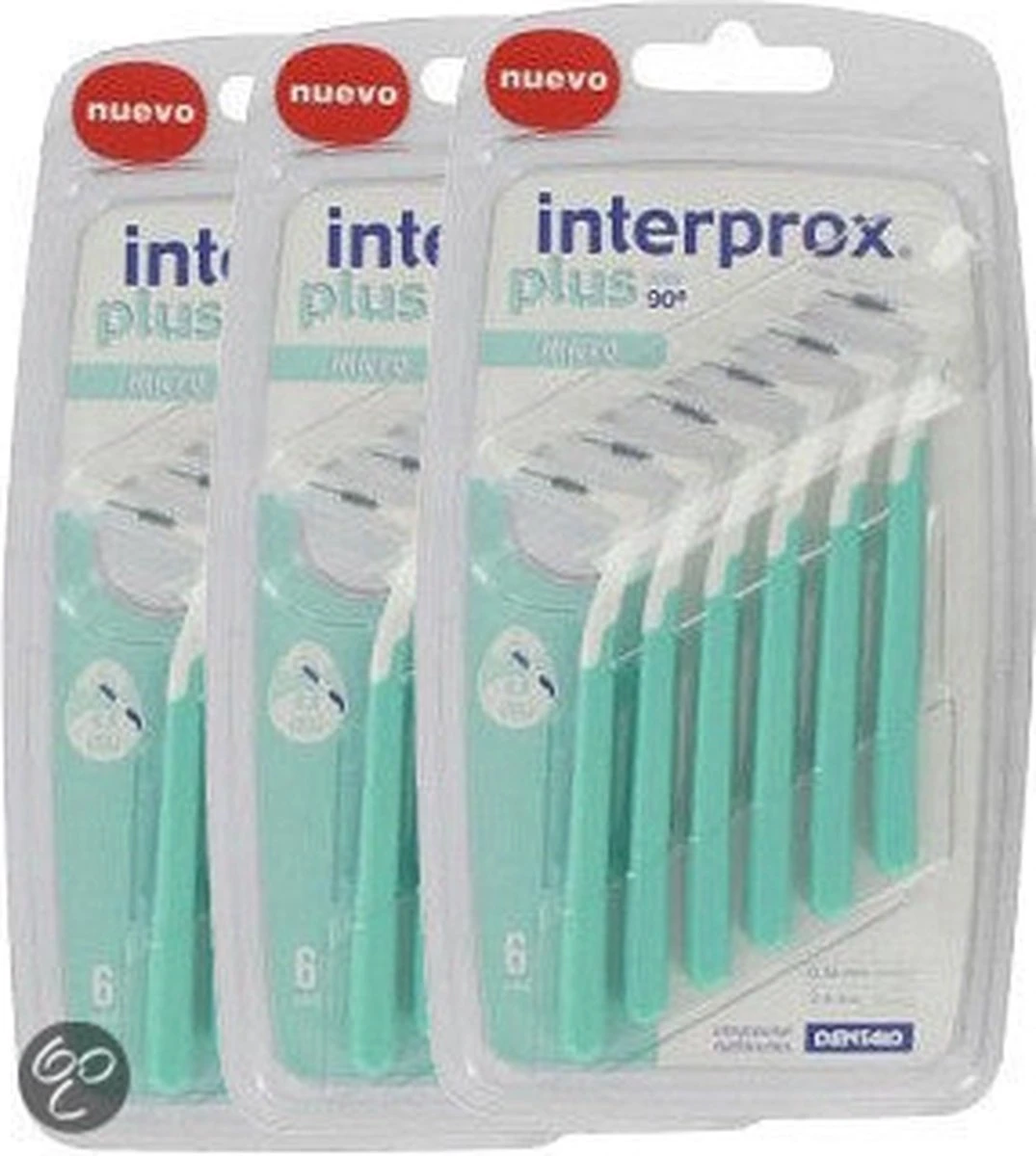 Interprox Plus Micro - 2,4 Mm - 3 X 6 Stuks 6 Interprox Plus Micro - 2,4 Mm - 3 X 6 Stuks - Afbeelding 4