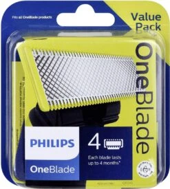 Philips OneBlade Original Blade QP240/50 - Vervangmesjes - 4 Stuks -Gillette Winkel 1078x1200 1