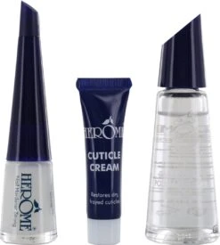 Herome 3 In 1 Manicure Nagelverzorging Set Blauw – Nagelset Voor Beschadigde Nagels - Nagelverharder, Nagellakremover En Nagelriemcreme - Set Van 3 -Gillette Winkel 1079x1200 1