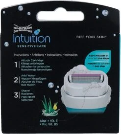 Wilkinson Intuition Sensitive Care 4 Scheermesjes - Navulling -Gillette Winkel 1083x1200 5