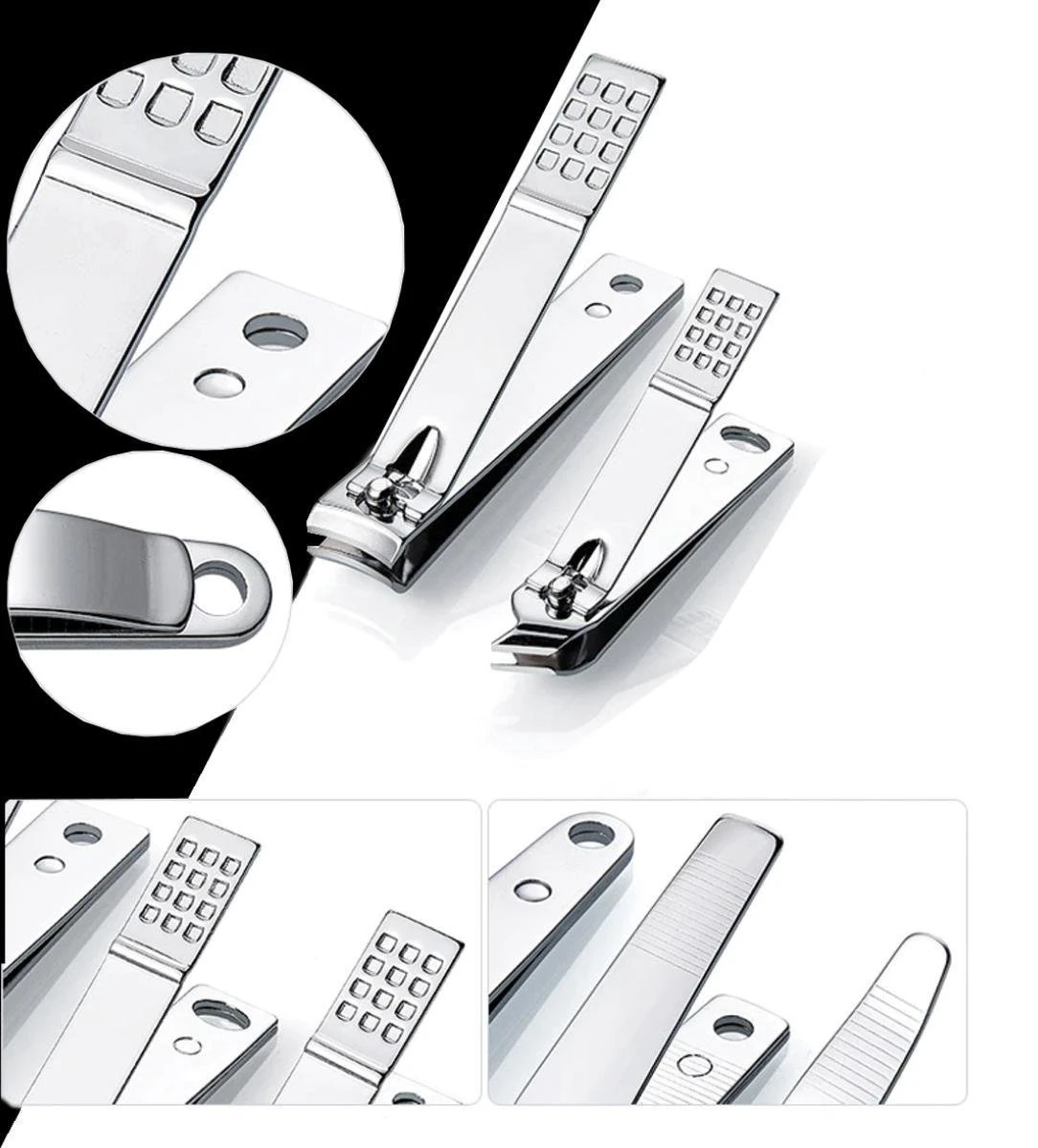 7-delige Pedicure En Manicure Set - Nagelknipper - Pedicureset - Nagelvijl - Nageltang - Kalknagel - Teennagelknipper 6 7-delige Pedicure En Manicure Set - Nagelknipper - Pedicureset - Nagelvijl - Nageltang - Kalknagel - Teennagelknipper - Afbeelding 4