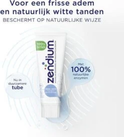 Zendium Fresh+Whitening Tandpasta- 12 X 75 Ml - Voordeelverpakking -Gillette Winkel 1084x1200
