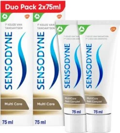 Sensodyne Multicare Tandpasta Voor Gevoelige Tanden 2x 75 Ml -Gillette Winkel 1085x1200