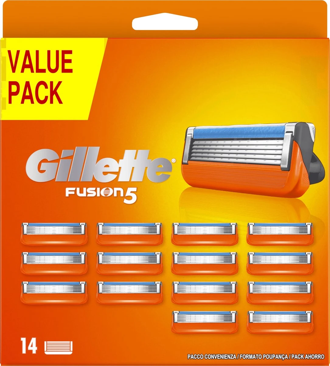 Gillette® Gillette Fusion5 Navulmesjes - 14 Stuks 10 Gillette® Gillette Fusion5 Navulmesjes - 14 Stuks - Afbeelding 8