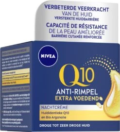 NIVEA Q10 Power +Extra Voedend Anti-Rimpel Nachtcrème - Droge Huid - 50 Ml -Gillette Winkel 1091x1200 2