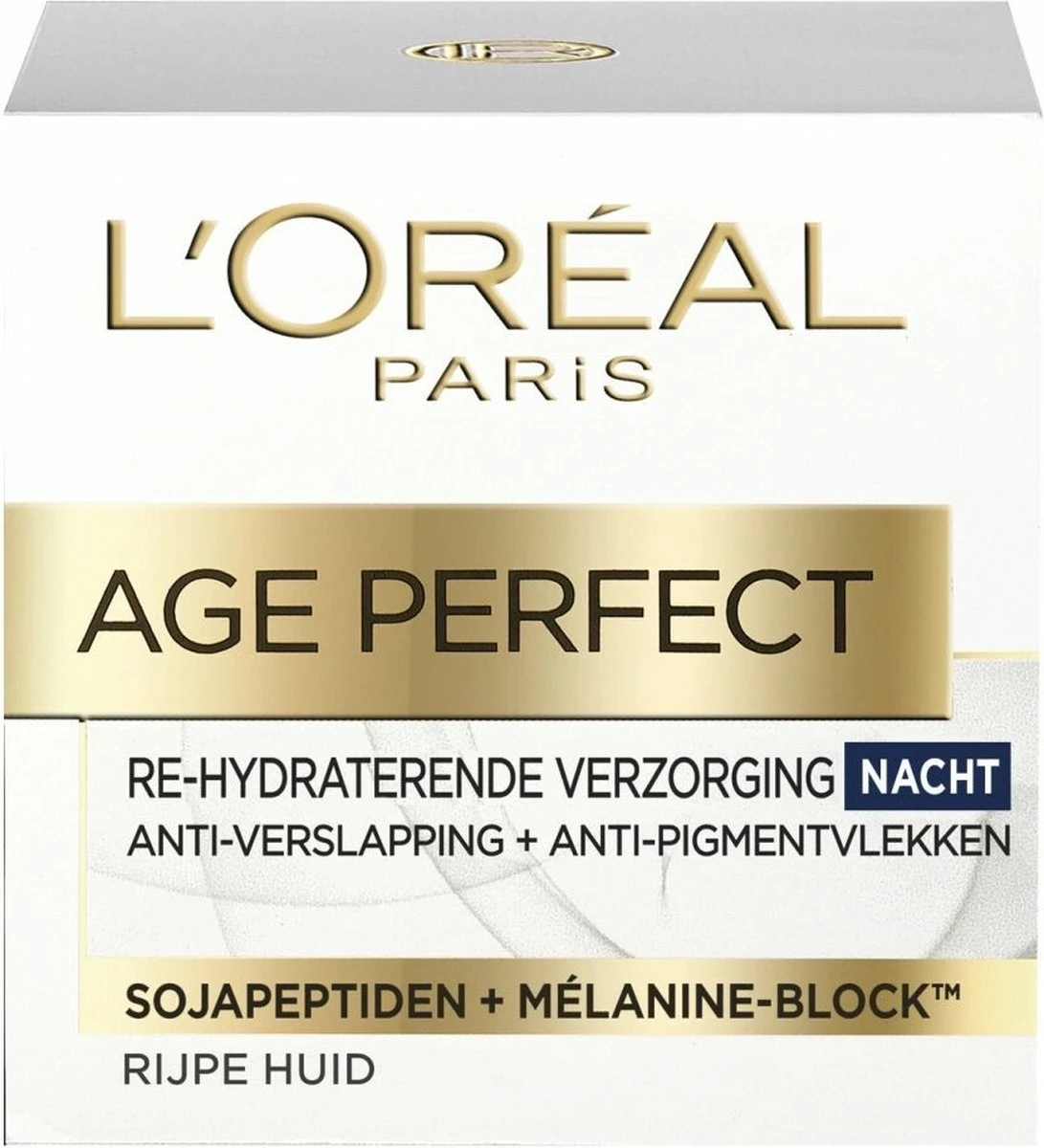 L’Oréal Paris Age Perfect Anti Rimpel- 50 Ml - Nachtcrème 4 L’Oréal Paris Age Perfect Anti Rimpel- 50 Ml - Nachtcrème - Afbeelding 2