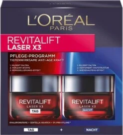 L'Oréal Paris Revitalift Laser X3 - Dag En Nacht Creme Anti-rimpel DUO Pack
