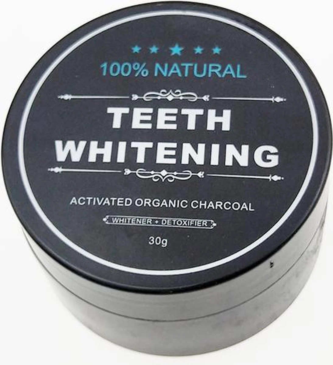 Merkloos Natural Teeth Whitening - Activated Organic Charcoal 30g/ Tanden Bleken /100% Natuurlijk Poeder / 5 Merkloos Natural Teeth Whitening - Activated Organic Charcoal 30g/ Tanden Bleken /100% Natuurlijk Poeder / - Afbeelding 3