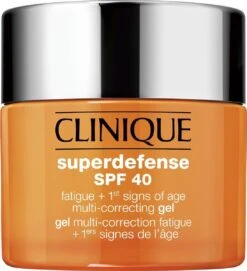 Clinique Superdefense SPF 40 Fatigue + 1st Signs Of Age Multi-Correcting Gel Gezichtsgel 30 Ml - Dagcrème -Gillette Winkel 1095x1200 2