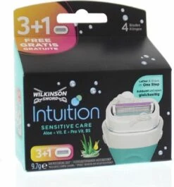Wilkinson Intuition Sensitive Care 4 Scheermesjes - Navulling -Gillette Winkel 1118x1200 4