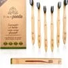4+2 Bamboe Tandenborstels - Zero Waste - Vegan - Bamboo Toothbrushes -Gillette Winkel 1121x1200