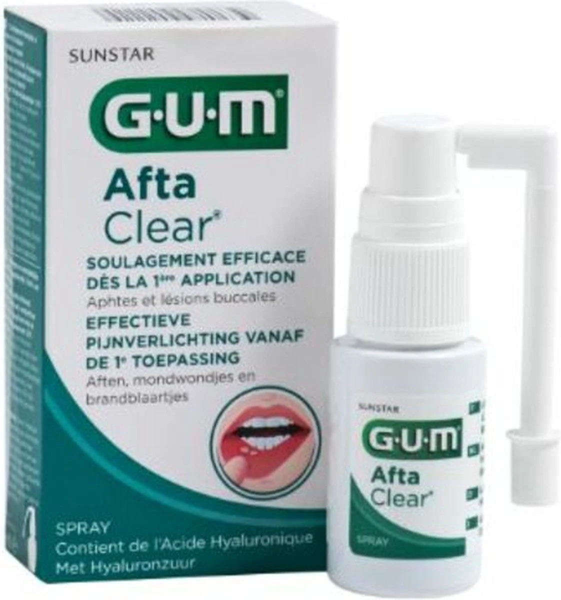 GUM® GUM AftaClear Spray - 15ml 10 GUM® GUM AftaClear Spray - 15ml - Afbeelding 8