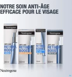 Neutrogena Retinol Boost Night Cream (50ml), Snel Intrekkende Anti-veroudering Gezichtsverzorgingscrème Met Retinol, Mirtebladextract & Hyaluronzuur, Gezichtscrème Voor Een Jonger En Gezond Uitziende Huid -Gillette Winkel 1122x1200 6