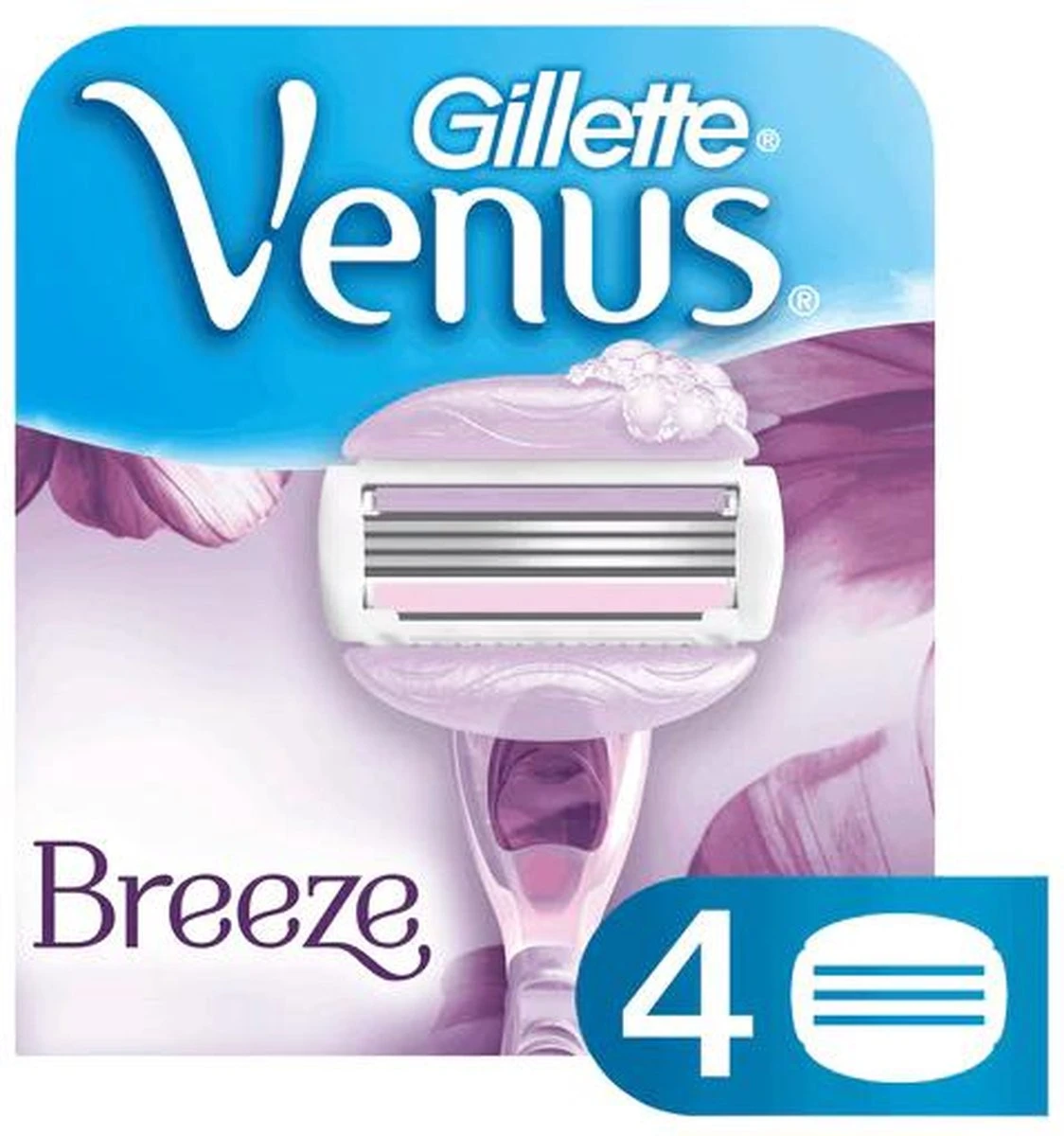 Gillette Venus Comfortglide Breeze Scheermesjes Voor Vrouwen - 4 Navulmesjes 17 Gillette Venus Comfortglide Breeze Scheermesjes Voor Vrouwen - 4 Navulmesjes - Afbeelding 15