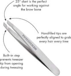 Tweezerman - Mini Slant Tweezer - Klassiek RVS - Pincet -Gillette Winkel 1124x1200 12