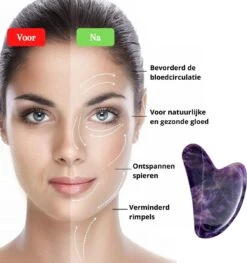 Demiracle® Pure Amethist Gua Sha – Schraper - Massagehulpmiddel – Gezichtsmassage – Massage – Jade Roller - Face Roller - Ontspanning -Gillette Winkel 1126x1200 6