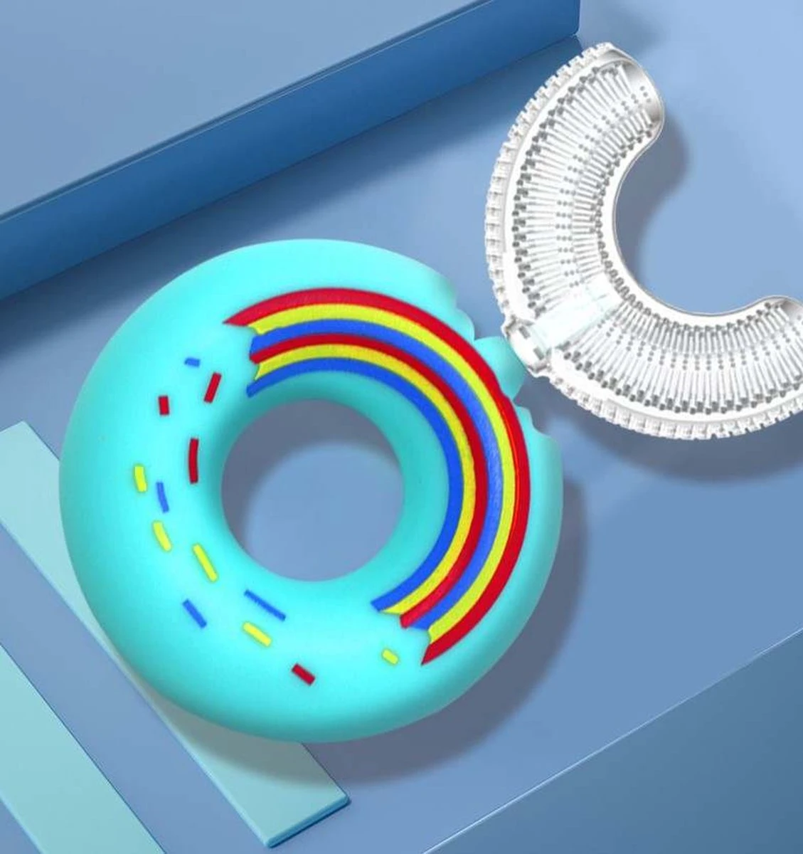 Tandenborstel Kind-Handtandenborstel Voor Kinderen-2 Tot 12 Jaar-Zachte Silliconen-Baby Tandenborstel-Tandenborstel Baby En Peuter - U-Vormig - 360 Graden-Bijtringen-peutertandenborstel-U Vorm 6 Tandenborstel Kind-Handtandenborstel Voor Kinderen-2 Tot 12 Jaar-Zachte Silliconen-Baby Tandenborstel-Tandenborstel Baby En Peuter - U-Vormig - 360 Graden-Bijtringen-peutertandenborstel-U Vorm - Afbeelding 4