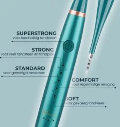 Merkloos Tandsteen Verwijderaar Elektrisch Dentect – Tandenborstel Opzetstukken - Tandarts Spiegel - 5 Standen - Groen 14 Merkloos Tandsteen Verwijderaar Elektrisch Dentect – Tandenborstel Opzetstukken - Tandarts Spiegel - 5 Standen - Groen -Gillette Winkel 1131x1200 10