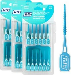 Tepe Easypick Ragers M/L - Turquoise - 3x36 Stuks -Gillette Winkel 1136x1200 2